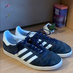 Blue Adidas Gazelle